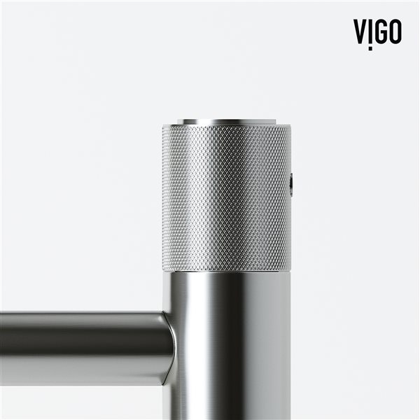 VIGO Cadman&nbsp;14-in x&nbsp;21-in Concreto Stone Grey Rectanle Bathroom Vessel with Apollo Faucet/Drain - Brushed Nickel