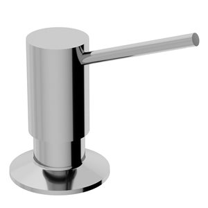 Distributeur de savon latéral 10 oz pour cuisine Braddock de VIGO à montage sur plan fini chrome