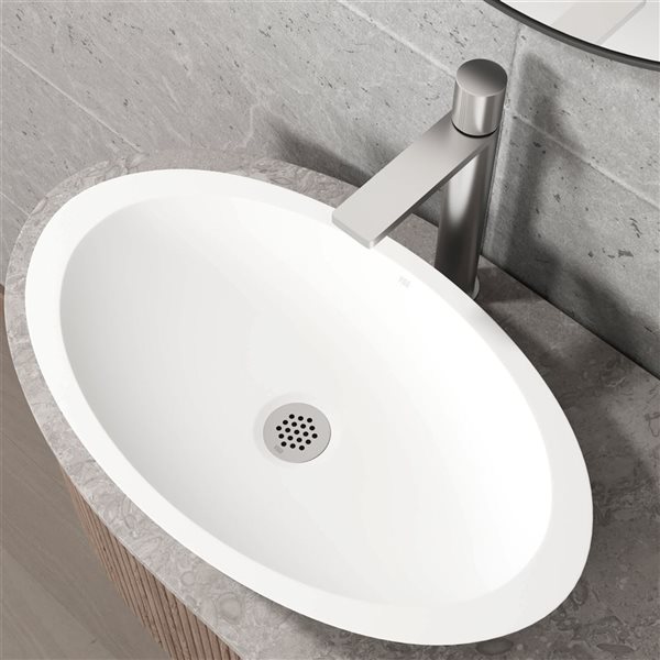 VIGO Stainless Steel Vessel Bathroom Sink Drain