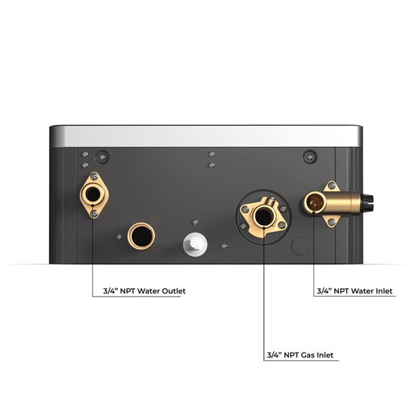 Eccotemp Smart Home 6.8-GPM 140K-BTU Indoor Tankless Water Heater Propane