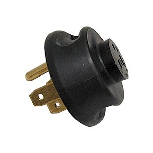 Rallonge électrique Canada Wire en PVC noir de 1/4 pi