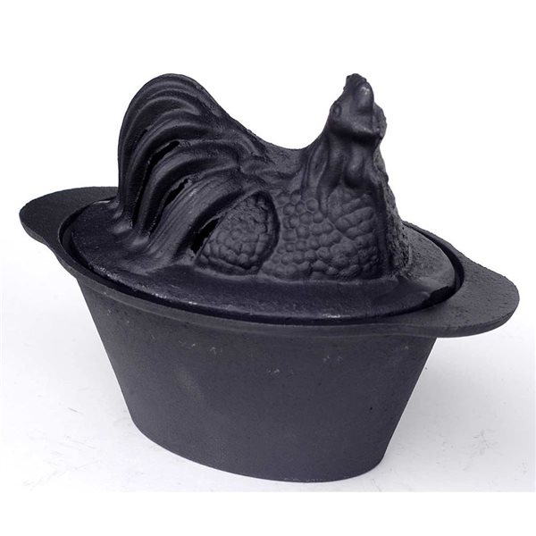 US Stove Company CS-01 Black Chicken Steamer