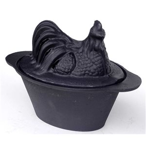 US Stove Company CS-01 Black Chicken Steamer