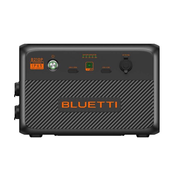 BLUETTI Premium Series B210P Expansion battery AC200PL Portable Power Station with PV350 Solar Panel Bundle