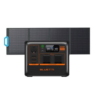 BLUETTI Premium Series AC60P Portable Power Station and PV120 Solar Panel