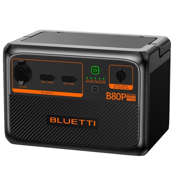 BLUETTI Premium Series B80P Expansion Battery - 806Wh