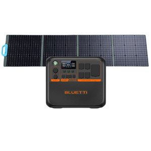 BLUETTI Premium Series AC200PL Portable Power Station and PV200 Solar Panel