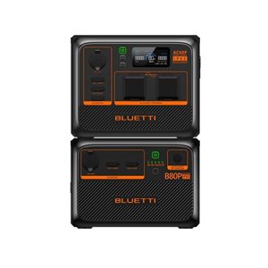 BLUETTI Premium Series AC60P Portable Power Station and B80P Expansion Battery