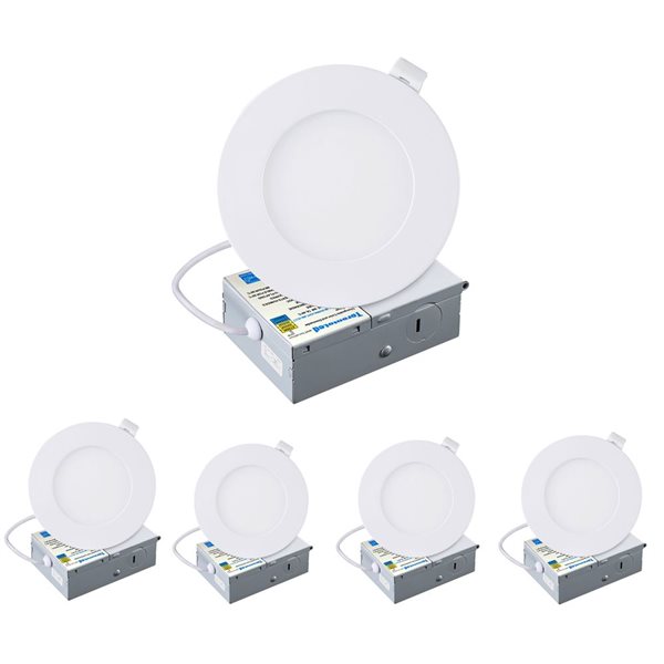 TorontoLed 4-Pack 4-in Ultra Slim Recessed Downlight