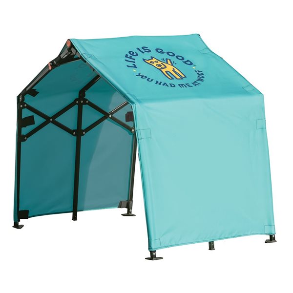 ShelterLogic 3.5 L x 2.5 H x 2.96-ft W Polyester Small Dog/Cat Pop-up Shade Canopy