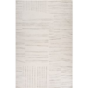 Rug Branch Astra 7 W x 10-ft L Beige Rectangular Modern Indoor Area Rug