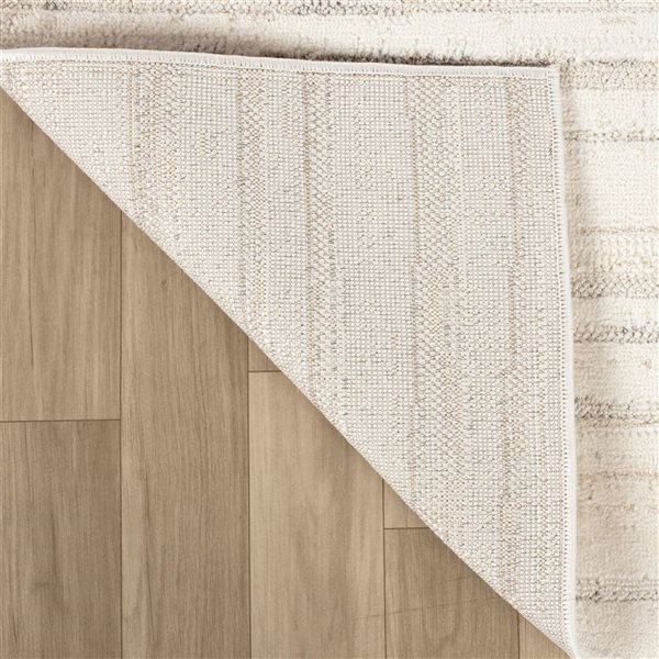 Rug Branch Astra 2 W x 5-ft L Beige Rectangular Modern Indoor Doormat Rug