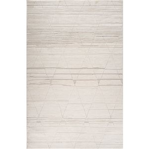 Rug Branch Astra 7 W x 10-ft L Beige Rectangular Rhombus Pattern Indoor Area Rug