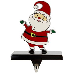 Northlight 5.5-in H Metal Santa Claus Christmas Stocking Holder