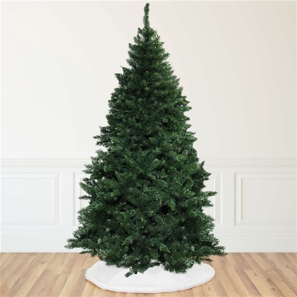 Northlight 12-ft Full-Profile Buffalo Fir Unlit Artificial Christmas Tree