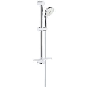 GROHE Tempesta Rustic 24-in Shower Slide Bar Kit w/ 4-Spray Hand Shower - 2.5 GPM