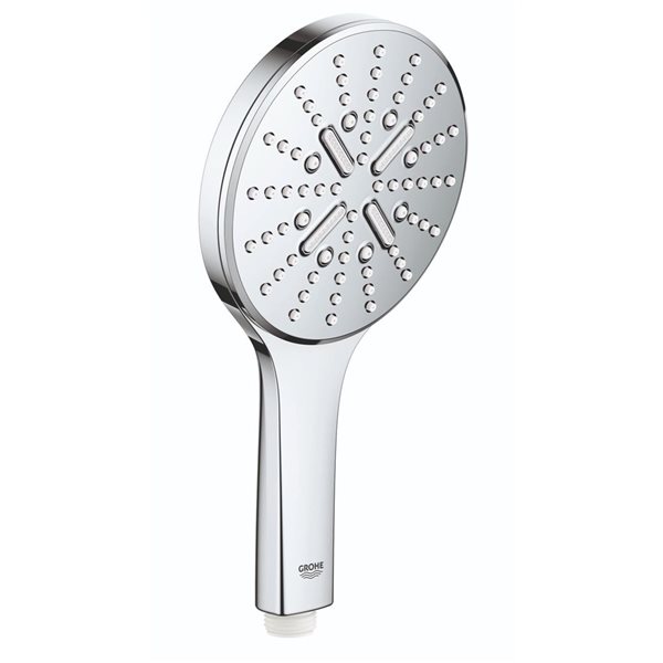 GROHE Rainshower SmartActive Polished Chrome 3-Spray Hand Shower - 1.75 GPM