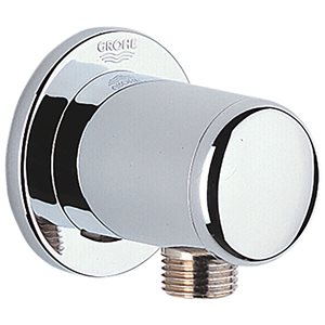 GROHE Relexa Polished Chrome Shower Wall Union