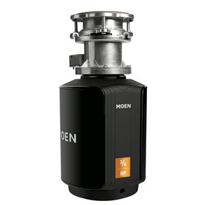 MOEN GX Series 3/4 HP Batch Feed Garbage Disposal