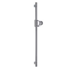 Hansgrohe Unica D 24-in L Polished Chrome Shower Wall Bar