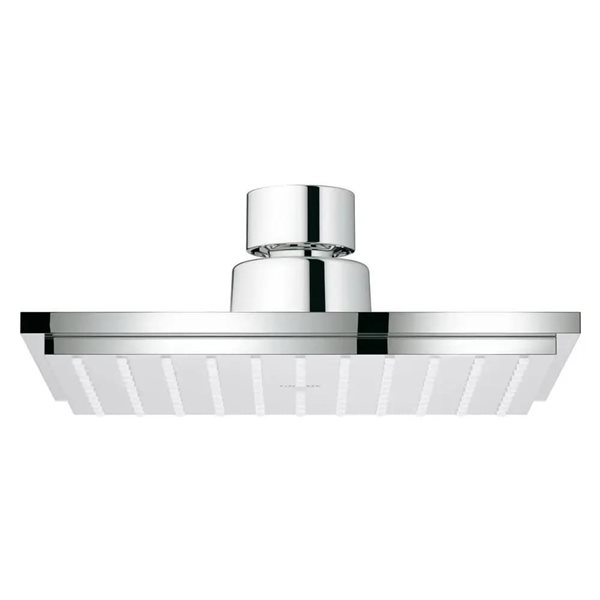 GROHE Euphoria Cube Polished Chrome 1-Spray Stick Rainfall Showerhead - 2.5 GPM