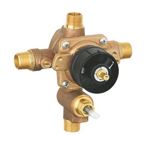 Robinet d'encastrement à pression équilibrée GROHE GrohSafe avec déviateur intégré