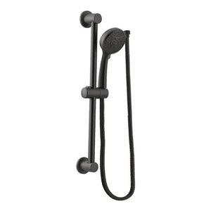 Douche à main MOEN Eco-Performance 4 jets noir mat