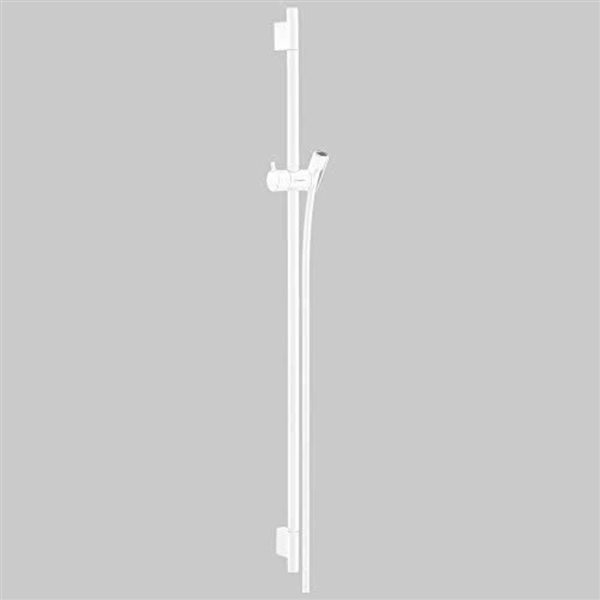 Hansgrohe Unica S 36-in Polished Chrome Shower Wall Bar