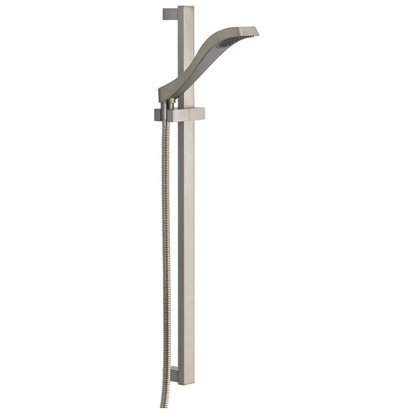 Delta Dryden Stainless Steel 1-Setting Hand Shower with Slide Bar