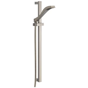 Delta Dryden Stainless Steel 1-Setting Hand Shower with Slide Bar