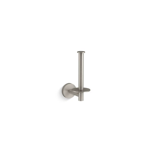 Kohler Elate Vertical Toilet Paper Holder - Brushed Nickel