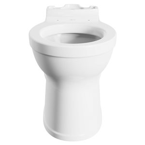 American Standard Champion PRO White Elongated Chair Height Round Front Toilet Bowl