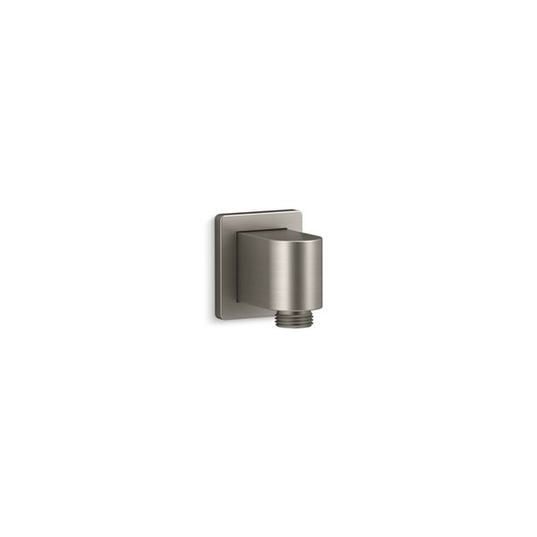 KOHLER Awaken Brushed Nickel Wall Supply Elbow