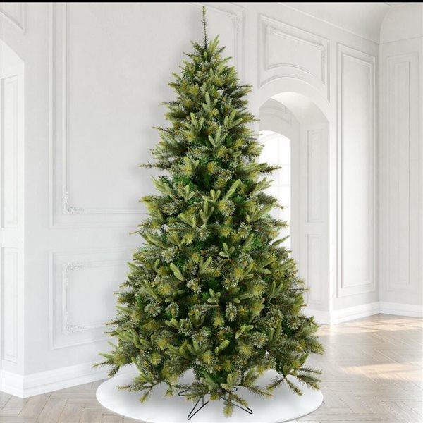 Vickerman 9.5-ft x 67-in Cashmere Pine Full Unlit Artificial Christmas Tree w/ 2882 Tips