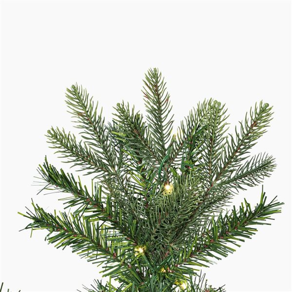 Vickerman 10-ft x 54-n Douglas Fir Slim Artificial Christmas Tree w/ 2000 Warm White LED Lights