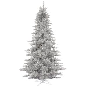 Vickerman 14-ft x 84-in Silver Fir Full Unlit Artificial Christmas Tree w/ 6921 PVC Tips