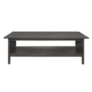 HomeTrend 3-Piece Grey Wood Coffee and End Table Set