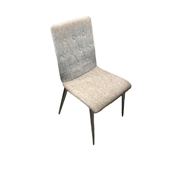 Ensemble de 2 chaises Palamara TAKE ME HOME blanc contemporain rembourré