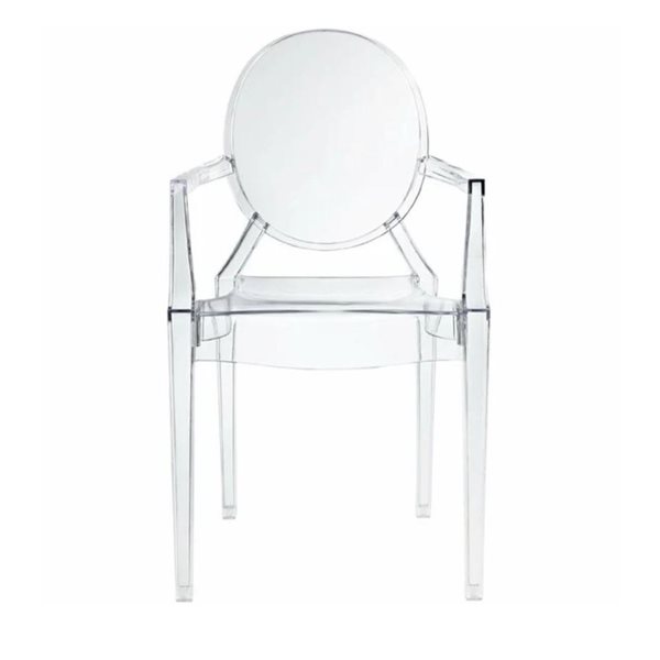 Chaise pour enfants Ghost TAKE ME HOME 25 po h. transparente empilable