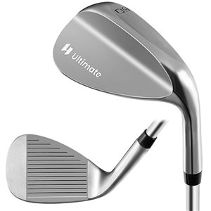 Costway 60 Degree Right Handed Silver Lob Wedge High Loft Golf Club