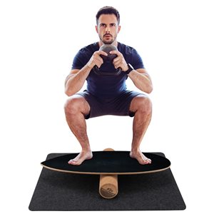 Costway Wooden Balance Board Trainer