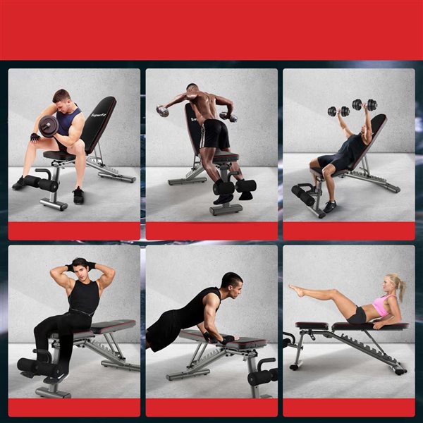 Costway 660 lbs Adjustable Weight Bench