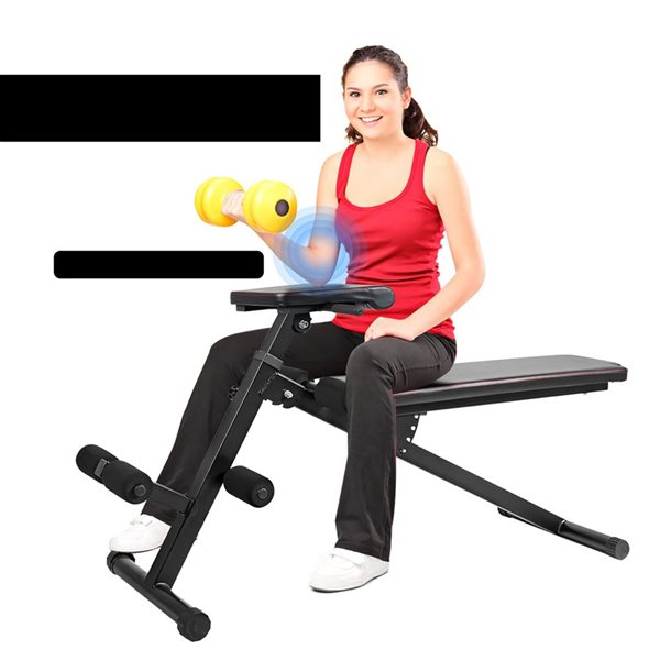 Costway Adjustable Weight Bench for Strength Workout