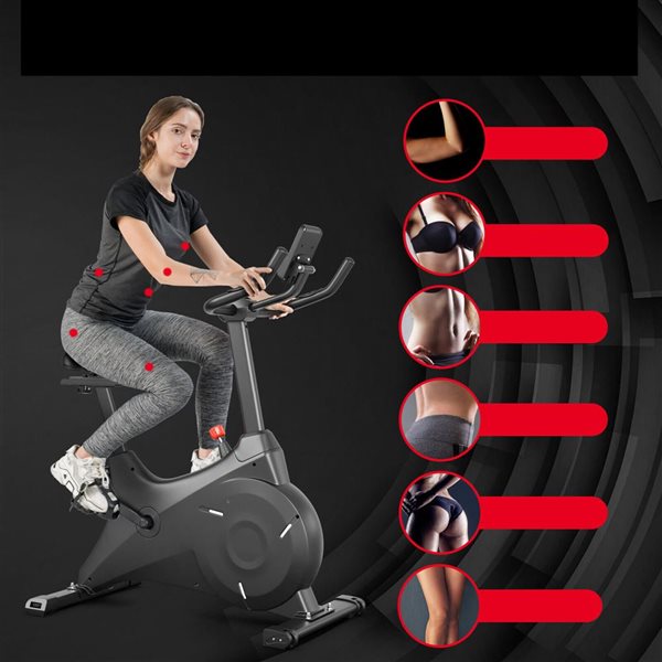 Costway Magnetic Resistance Stationary Bike for Home Gym