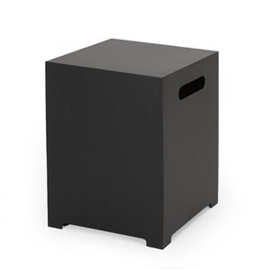 Mondawe Dark Gray Steel Propane Tank Cover