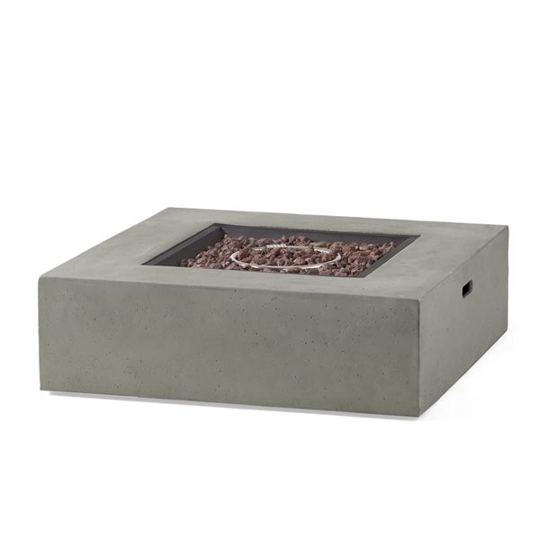 Mondawe Square Outdoor Propane Fire Pit