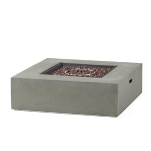 Mondawe Square Outdoor Propane Fire Pit