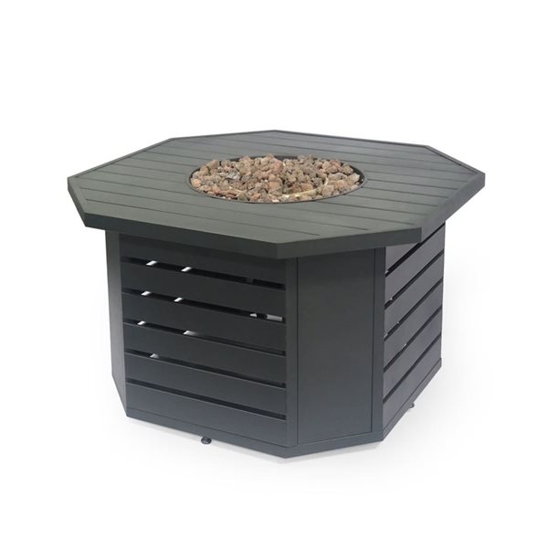 Mondawe Outdoor Propane Fire Pit Table