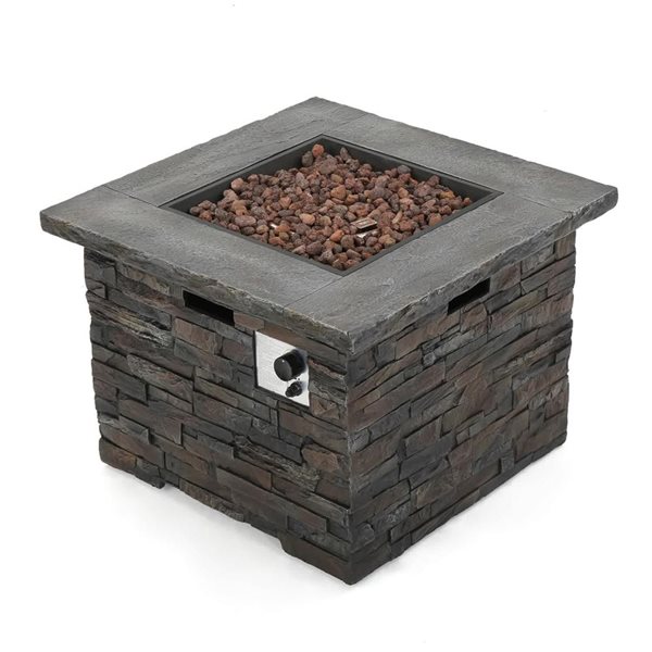 Mondawe Outdoor Propane Fire Pit Table