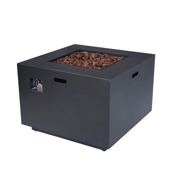 Mondawe Square Outdoor Propane Fire Pit